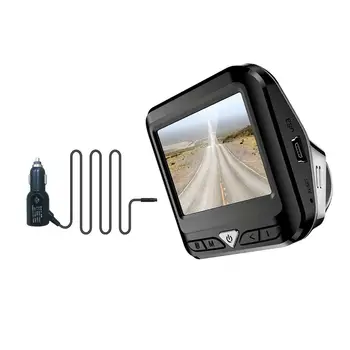 1080P HD araba dvr'ı Video Sürüş Kaydedici Gizli Gece görüş araba Kamera 170 Derece Geniş açılı Çizgi Kam G - sensor Sürücü Dashcam