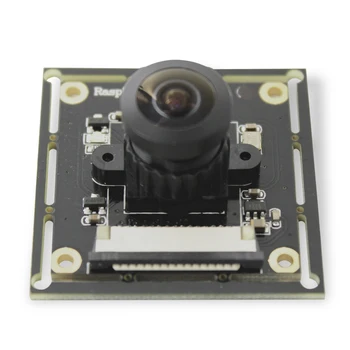 Yeni Ürün 5MP OV5647 Sensörü Geniş Açı 160 derece 38 * 38 CSI Arayüzü Ahududu Pi Kamera Modülü